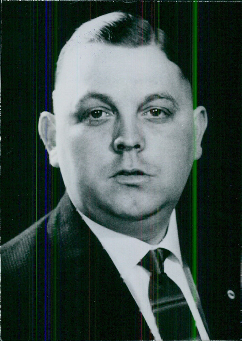 East German Politician Karl Rirke - Vintage Photograph