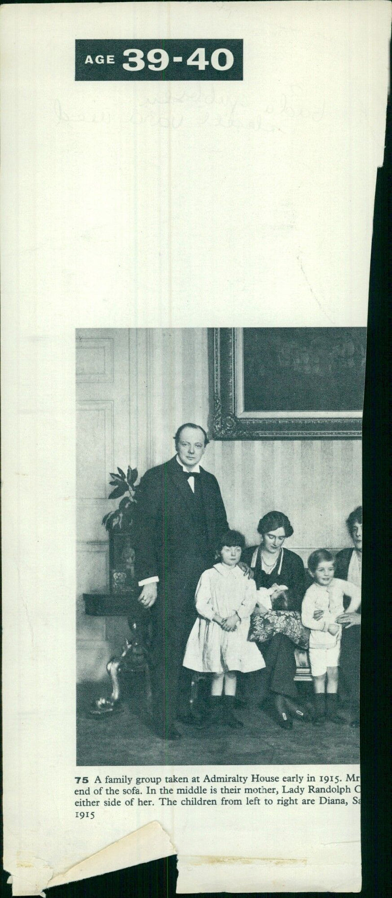 Walking across Horse Guards Parade with Prince Louis of Battenburg - Vintage Photograph