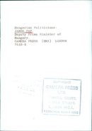 JANOS PAP Deputy Prime Minister of Hungary - Vintage Photograph