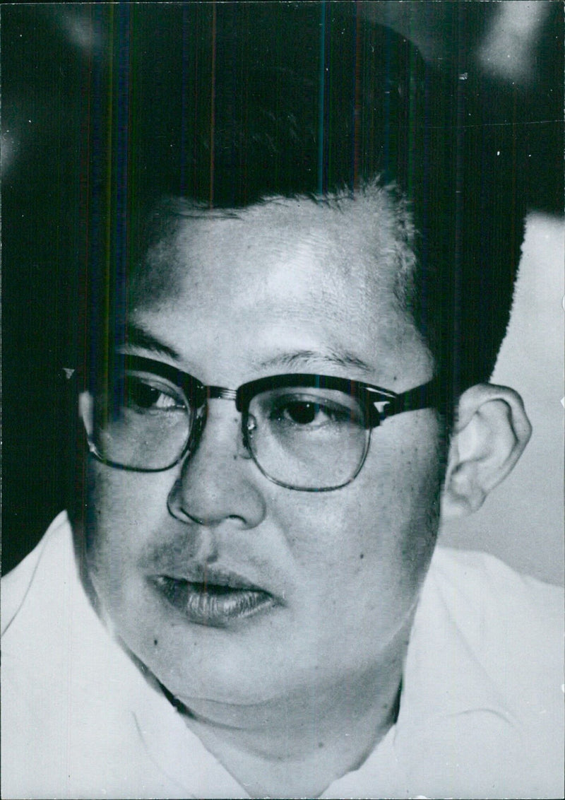 MR. TRAN VAN KIEN Commissioner for Finance in the Government of South Vietnam - Vintage Photograph