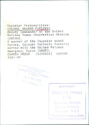 Colonel Branko Pavlovic, Deputy Commander of the United Nations Yemen Observation Mission (UNYOM) - Vintage Photograph