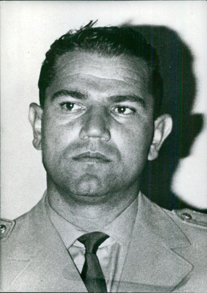 Colonel Branko Pavlovic, Deputy Commander of the United Nations Yemen Observation Mission (UNYOM) - Vintage Photograph