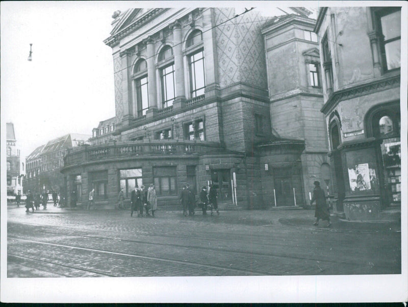 Restaurant Viktoria in "Frimurerlosjen" - Vintage Photograph