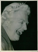 Chak B3 Churchill, Winston with his wife Clementine in Stockholm 1953 - Vintage Photograph