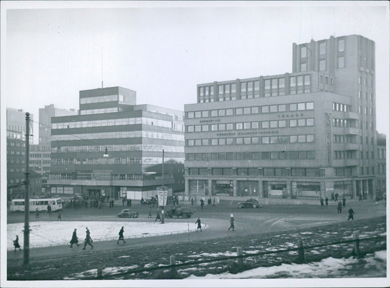 Odd Fellowgården - now the main office for Reichskommisariat - Vintage Photograph