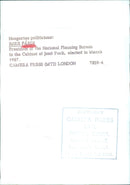 Hungarian politician Imre Párdi, President of the National Planning Bureau in the Cabinet of Jend Fock, elected in March 1967. - Vintage Photograph