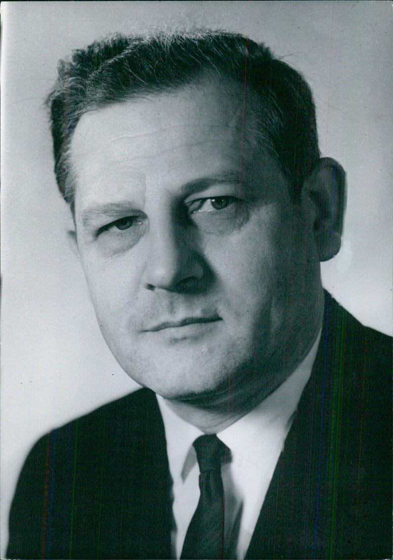 Hungarian politician Imre Párdi, President of the National Planning Bureau in the Cabinet of Jend Fock, elected in March 1967. - Vintage Photograph