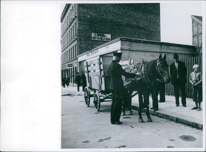 Farmer arrested for smuggling prohibited goods - Vintage Photograph