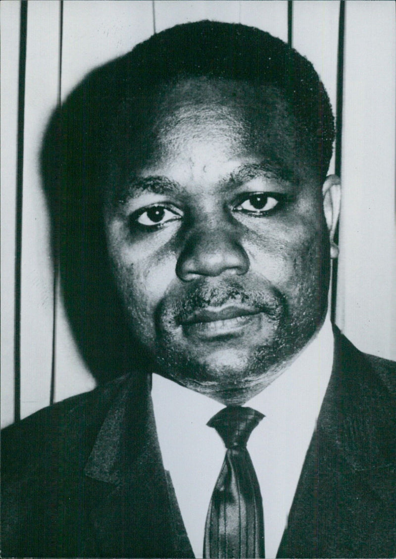 MR. N. KISHIBA, Minister of Land, Mines and Energy in the Democratic Republic of the Congo - Vintage Photograph