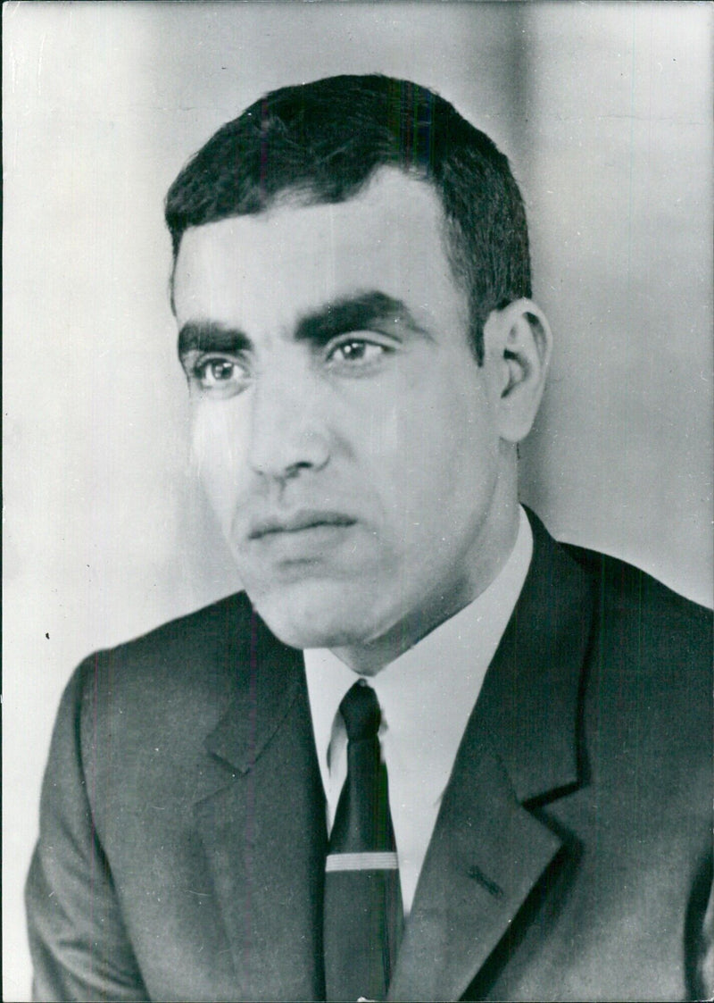 MOHAMMAD NAJM, Member of the ruling Revolutionary Command Council (RCC) of Libya - Vintage Photograph