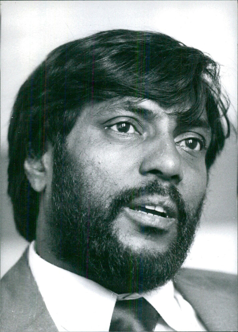 Indres Naidoo, South African Dissident - Vintage Photograph