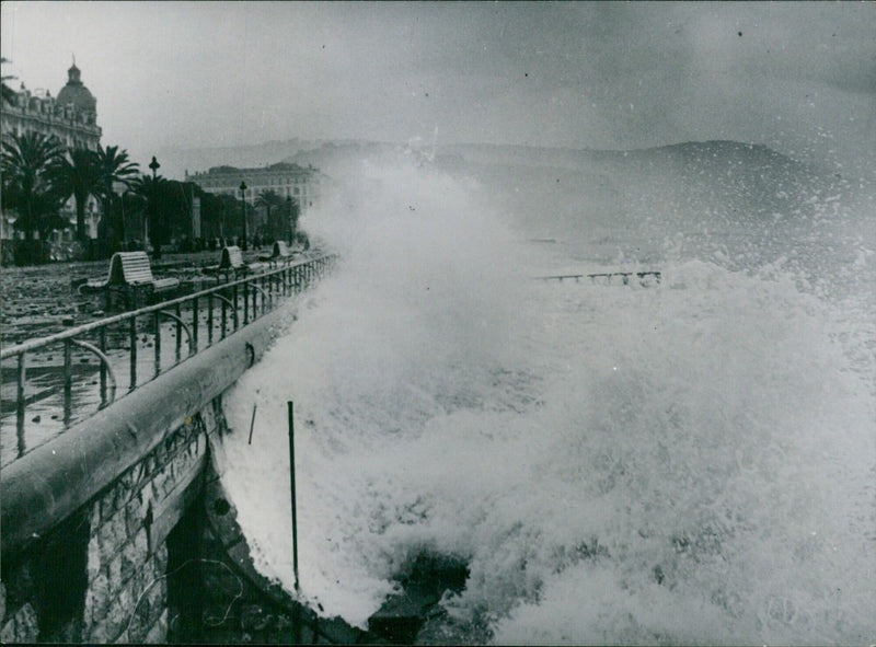 Storm in France - Vintage Photograph