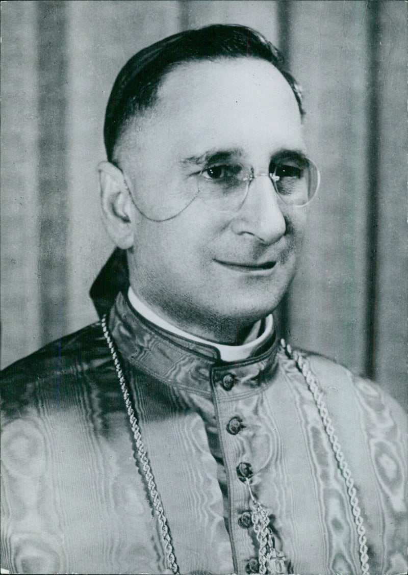 Ten New Cardinals To Be Created: MGR GIOVANNI PANICO - Vintage Photograph