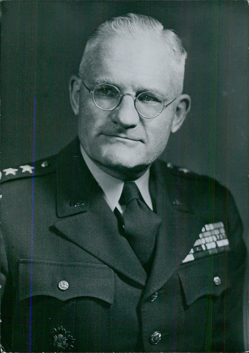 LT. GEN. WILLISTON B. PALMER, Assistant Chief of Starr, Logistics - Vintage Photograph