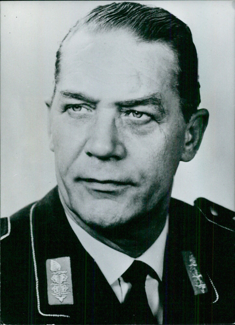 Lieutenant-General Werner Panitzki, Chief of Staff of the West German Air Force - Vintage Photograph