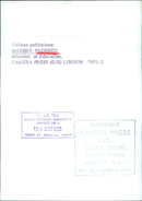 Chilean Minister of Education, Maximo Pacheco - Vintage Photograph