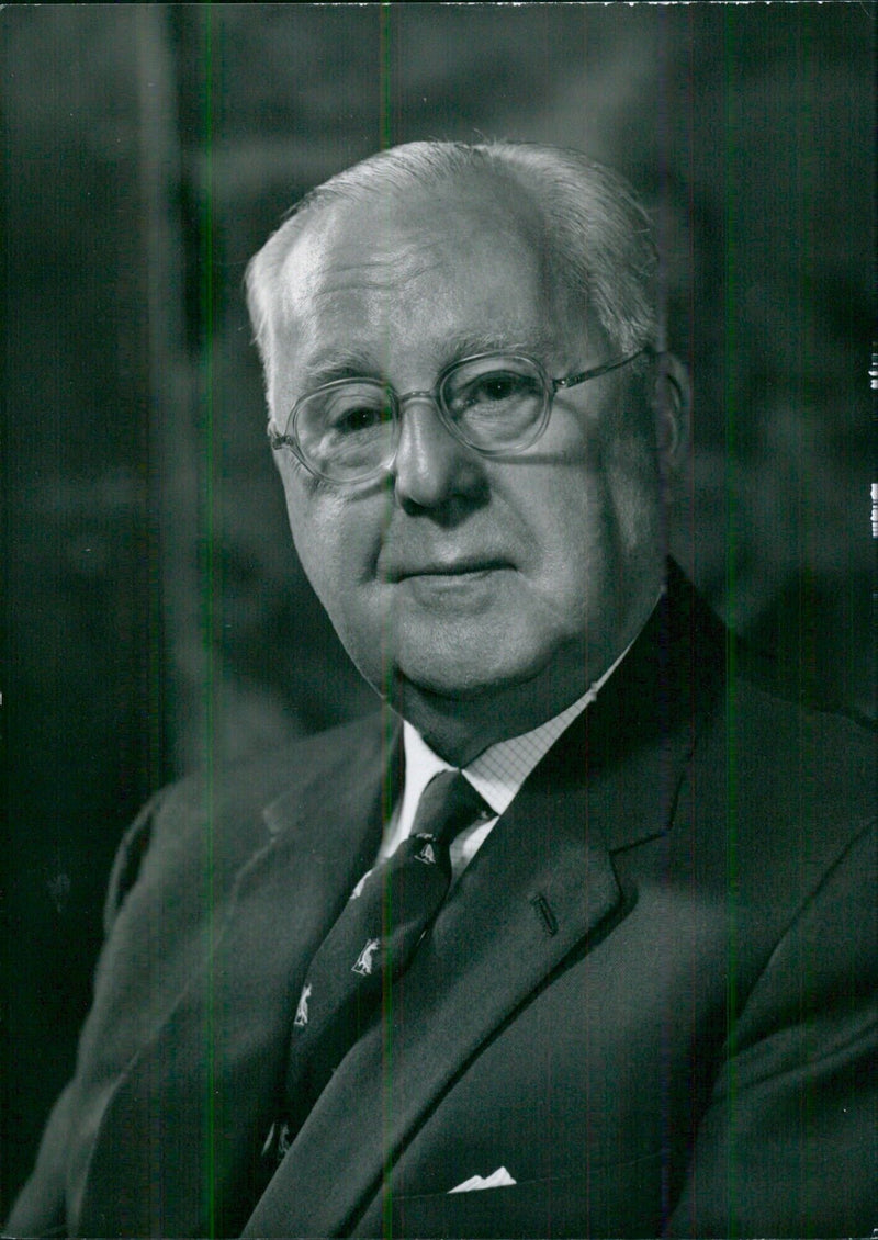 Sir Harry Platt, British Surgeon and Former President of Surgical Colleges - Vintage Photograph