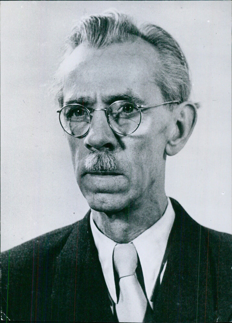 Professor Otto Nagel, President of the German Academy of Arts in East Berlin - Vintage Photograph