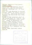 Arthur Palmer, British Member of Parliament - Vintage Photograph