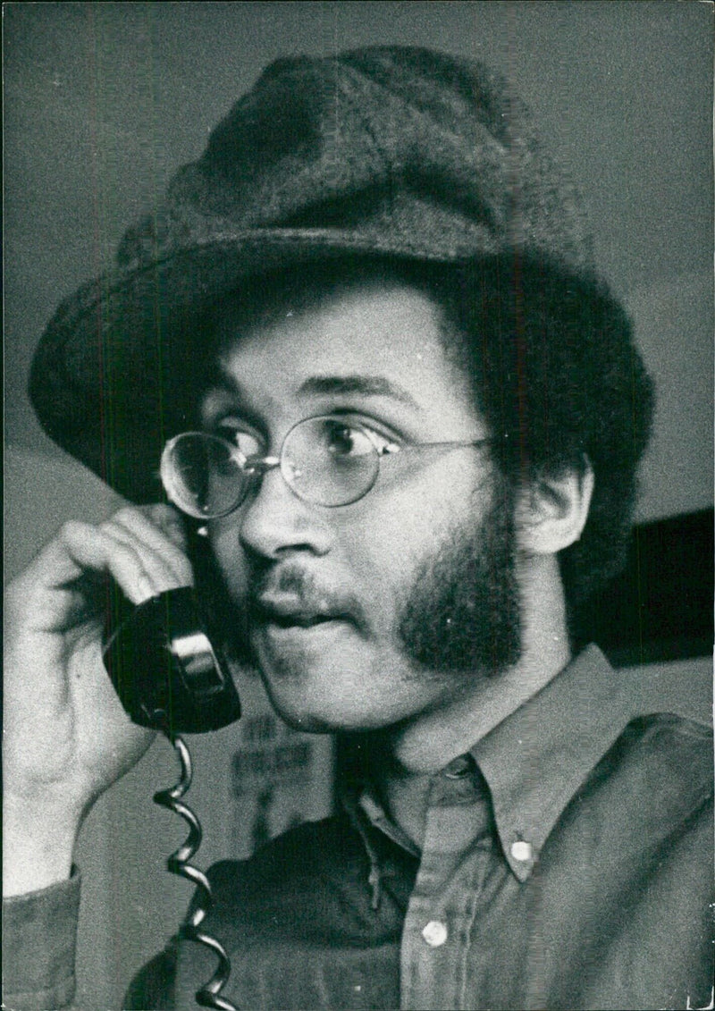 Keith Parker Jr. elected President of Indiana State University Union - Vintage Photograph