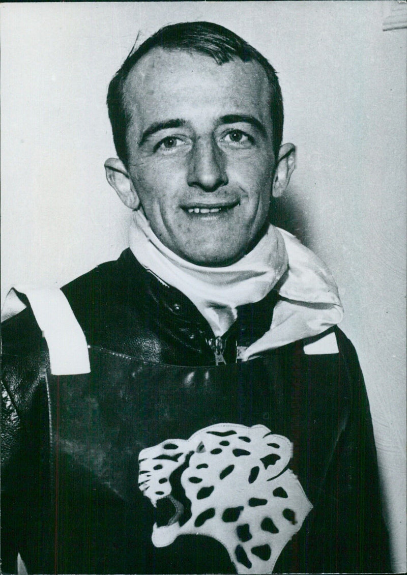 Danish Speedway Riders - Vintage Photograph