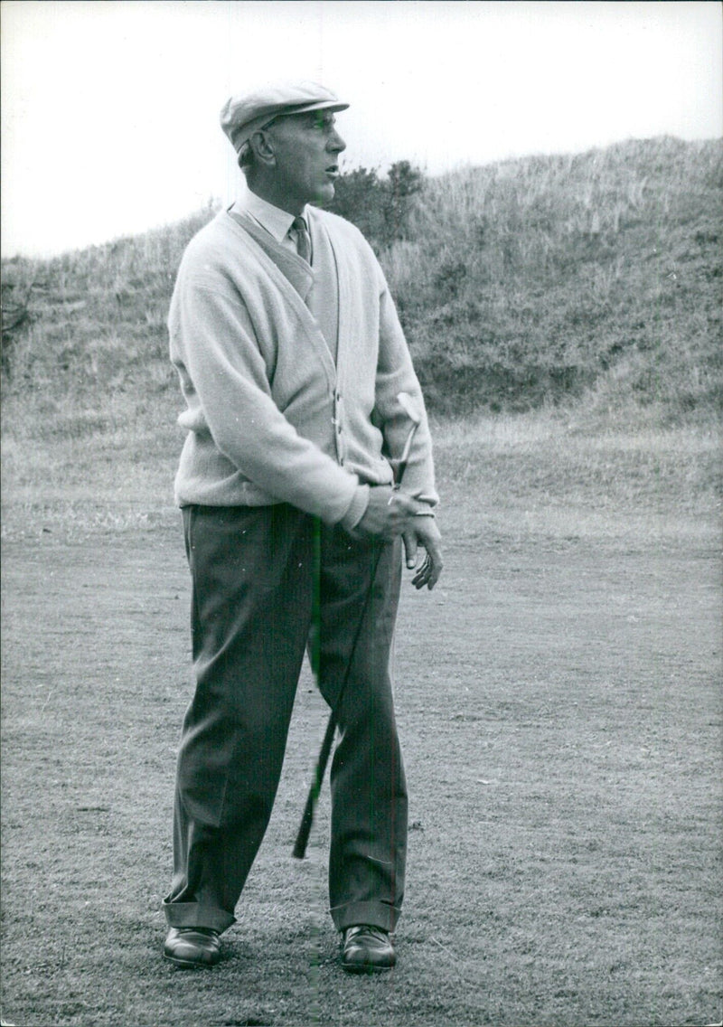 Famous Golfers: Sam King Knole Park - Vintage Photograph