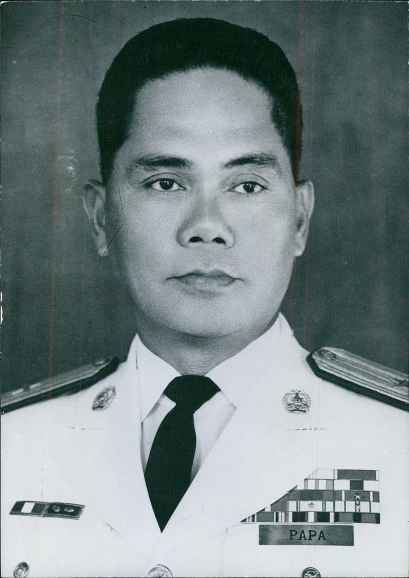 PAPA Filipino Service Chiefs - Vintage Photograph