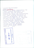 Turkish Politician DOGAN KITAPLI - Vintage Photograph