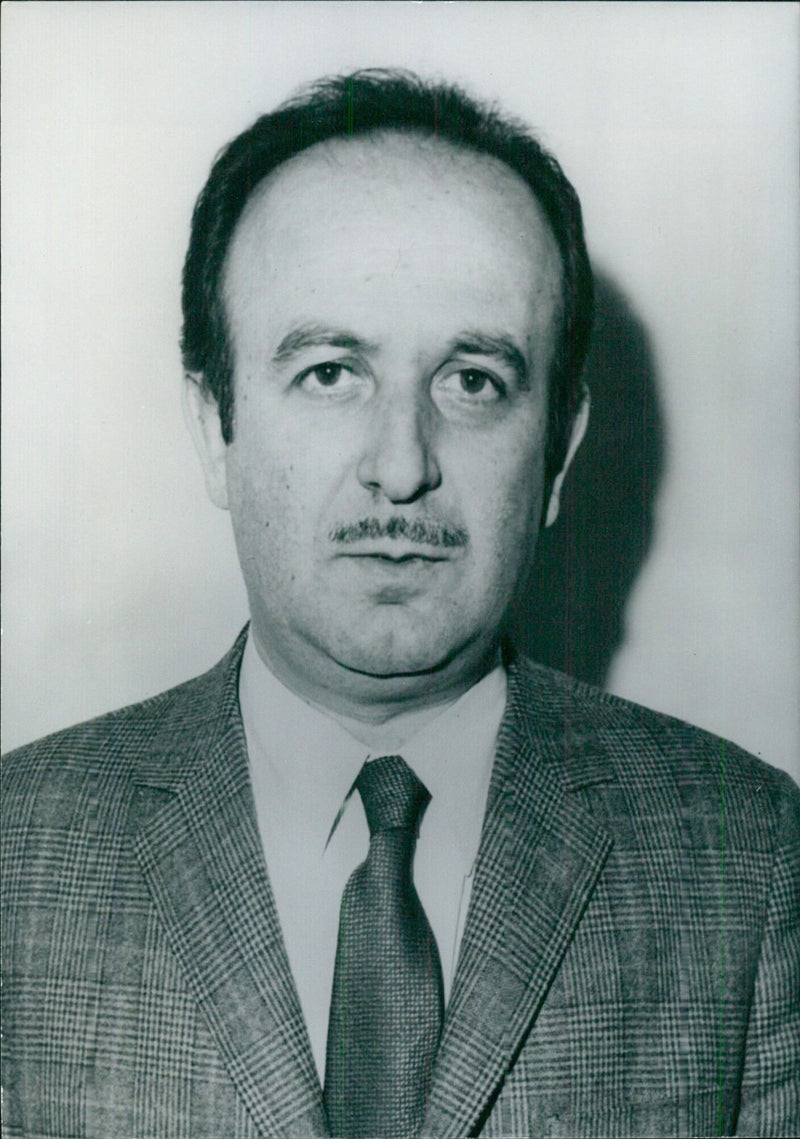 Turkish Politician DOGAN KITAPLI - Vintage Photograph