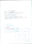 DAVID D. NEWSOM OPS - Vintage Photograph