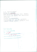 U.S. Politicians: DAVID D, NEWSOM OPS - Vintage Photograph