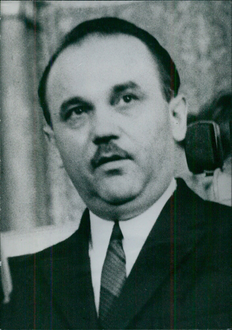 DR LAJOS PAPP, President of the Office of Councils attached to the Council of Ministers since May 1971 - Vintage Photograph