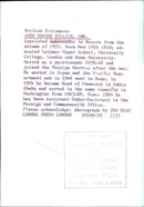 British Diplomat John Edward Killick, CMG - Vintage Photograph