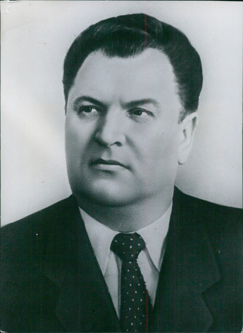 A. I. KIRICHENKO, un candidato para la membresía del Presidium del Comité Central de la U.R.S.S. - Vintage Photograph