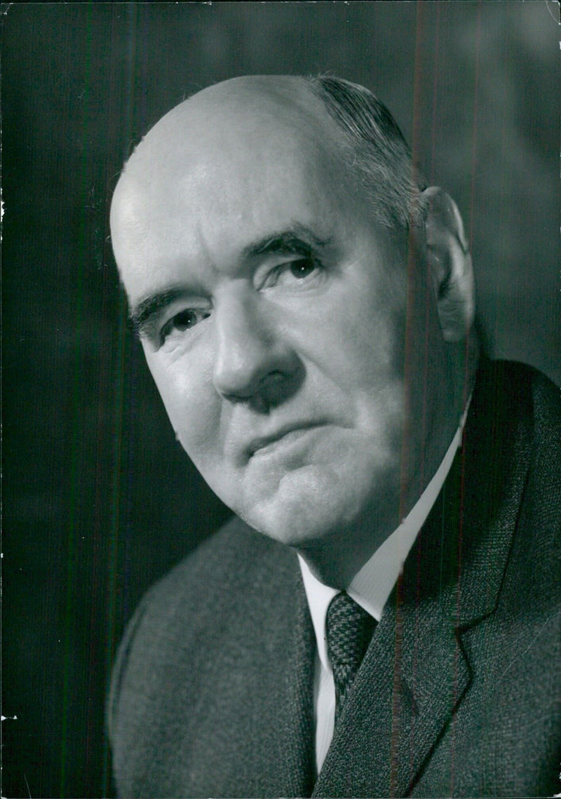 British Writer Cyril Northcote Parkinson M.A. - Vintage Photograph