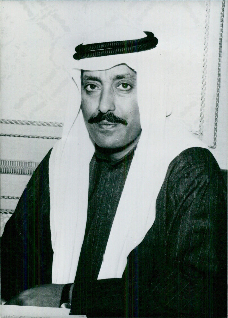 Kuwaiti Politicians: ABDUL WAHHAB AL-NAFISI - Vintage Photograph