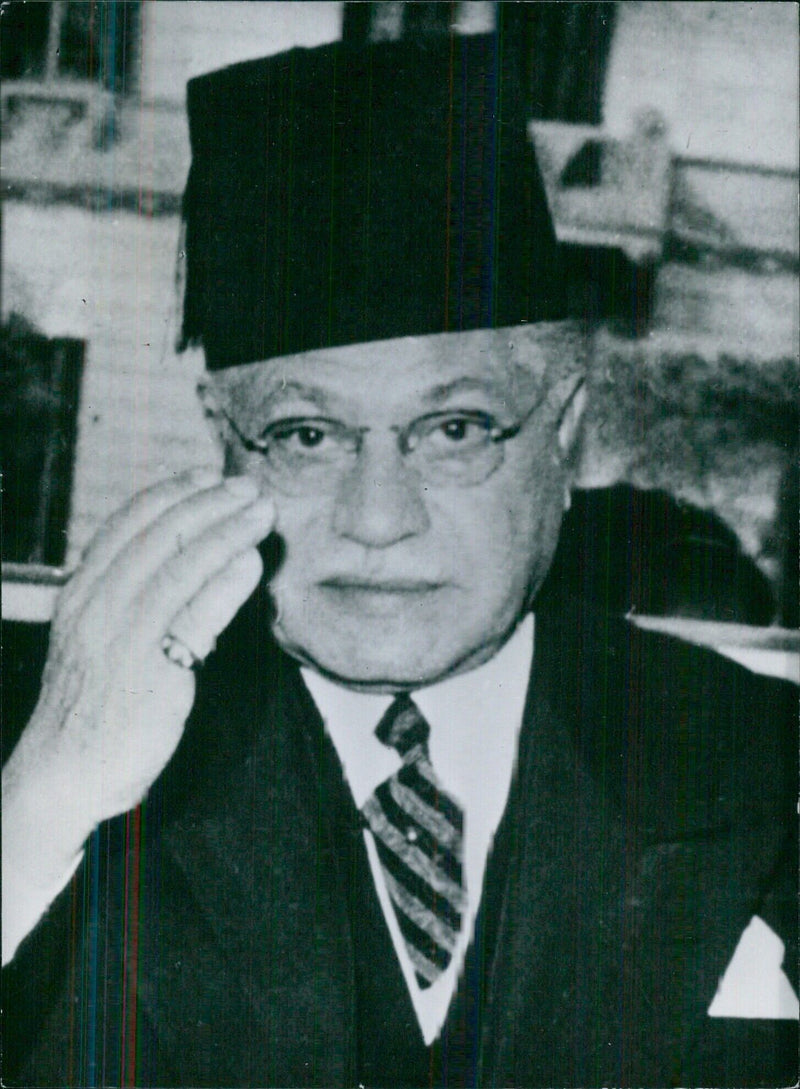 MOHAMED NAMAZI PASHA - Former Minister of Justice - Vintage Photograph