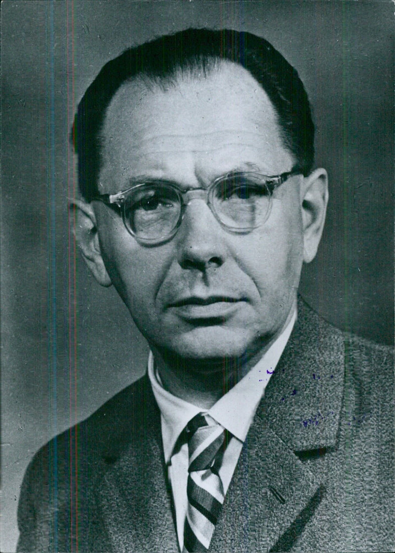 DR. JAN NAVRATIL, Professor of cardio-surgery at the Second Surgery Clinic in Brno - Vintage Photograph