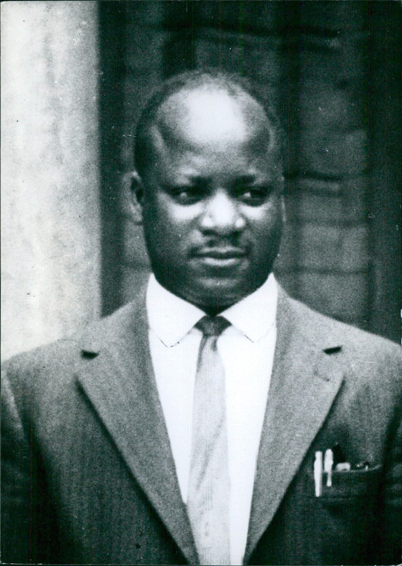 M. KIBWE, Finance Minister of the Republic of the Congo - Vintage Photograph