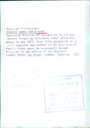 MOHAMED ABDEL RAKIB NASR Appointed Minister of Irrigation - Vintage Photograph