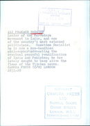 Jai Prakash Narayan, Leader of the Sarvodaya Movement in India - Vintage Photograph