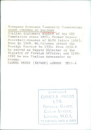 European Economic Community Commission: GUIDO COLONNA DI PALIANO - Vintage Photograph