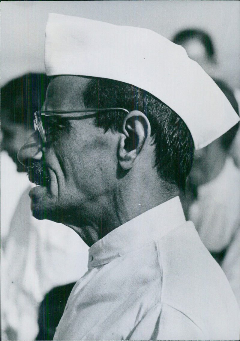 GULZARILAL NANDA, Indian Minister for Home Affairs - Vintage Photograph