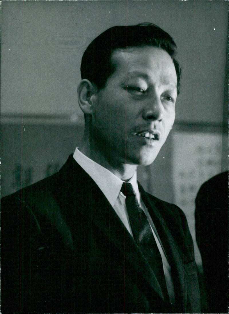 South Korean Personalities: BRIGADIER KIM CHONG PIL - Vintage Photograph