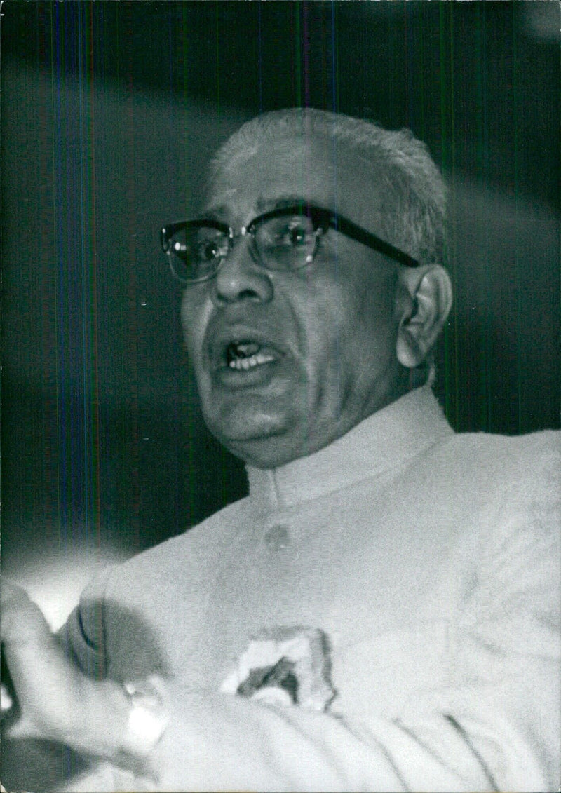 V.P. NAIK Chief Minister of the State of Maharashtra - Vintage Photograph