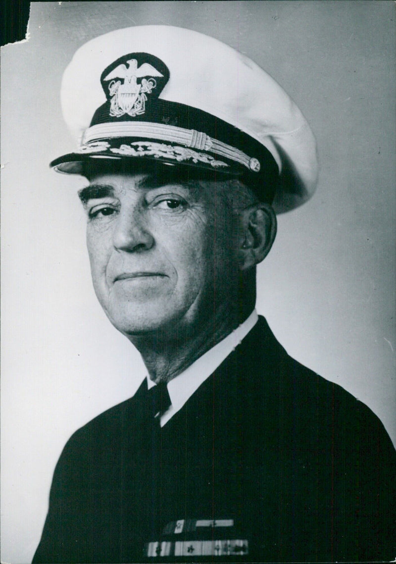 This "Ki" Admiral Thomas O. Kinkaid, U.S. Navy. - Vintage Photograph