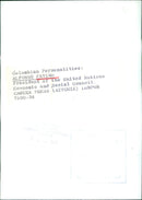 ALFONSO PATINO, President of the United Nations Economic and Social Council - Vintage Photograph