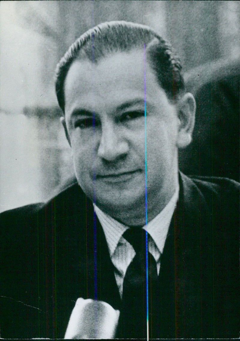 ALFONSO PATINO, President of the United Nations Economic and Social Council - Vintage Photograph