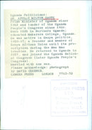 DR. APOLLO MILTON OBOTE, Prime Minister of Uganda - Vintage Photograph