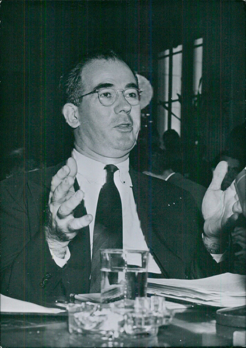 FRANK C. NASH, Assistant Secretary of Defence for International Security - Vintage Photograph